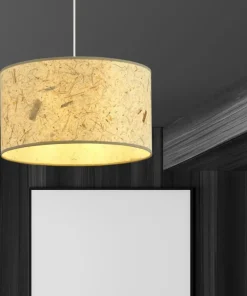 Discount Sklep Kaja Biała lampa wisząca z nietypowym abażurem 1150/1 ASTON | Kaja
