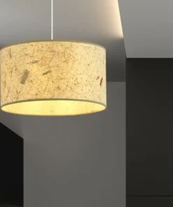 Discount Sklep Kaja Biała lampa wisząca z nietypowym abażurem 1150/1 ASTON | Kaja