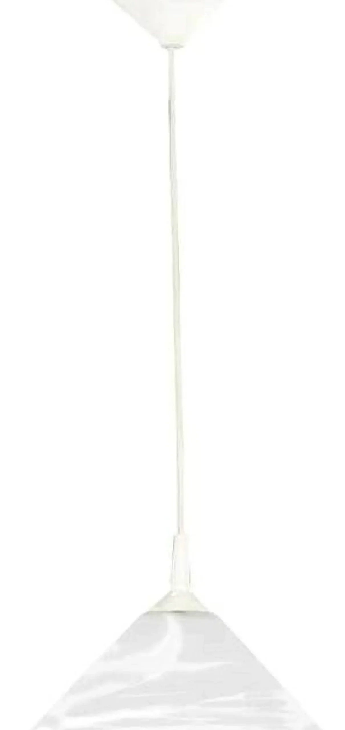 Biała lampa wisząca ze szklanym kloszem AL 11850 | Kaja*Sklep Kaja Outlet