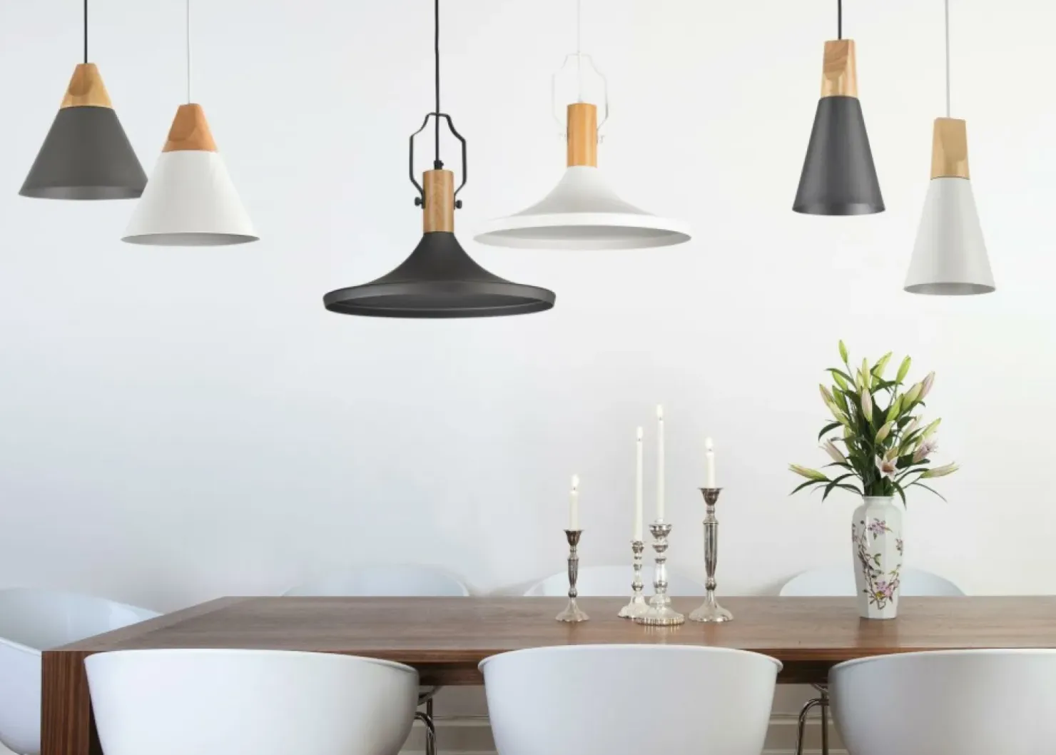 Best Sale Sklep Kaja Biała lampa z dodatkiem drewna P359-PL-01-W BICONES | Kaja Oświetlenie