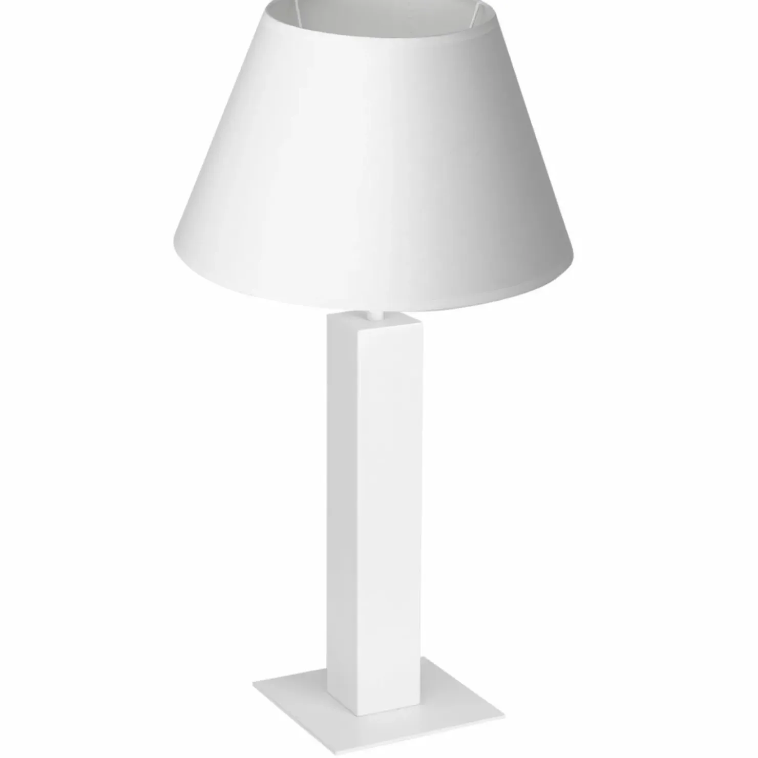 Biała lampka nocna, stołowa, do salonu LX 3609 z serii TABLE LAMPS*Sklep Kaja Hot