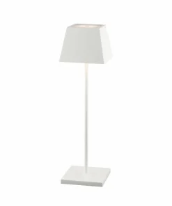 Biała lampka nocna ze zintegrowanym LED-em 8397 | Kaja Oświetlenie*Sklep Kaja Clearance
