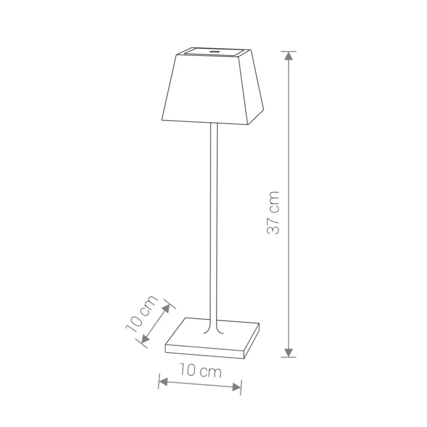 Biała lampka nocna ze zintegrowanym LED-em 8397 | Kaja Oświetlenie*Sklep Kaja Clearance