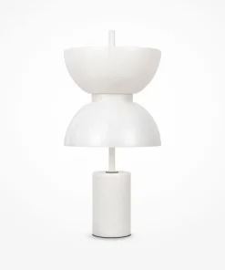 Biała, ledowa lampa stołowa, do salonu MOD178TL-L11W3K z serii KYOTO*Sklep Kaja Hot