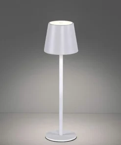 Biała, ledowa lampka na szafkę nocną 19250-16 EURIA | Kaja Oświetlenie*Sklep Kaja Shop