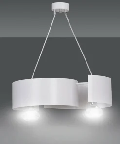 Cheap Sklep Kaja Biała, nietypowa lampa wisząca do sypialni 306/2 VIXON | Kaja