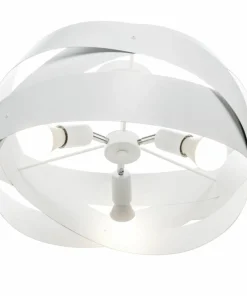 Flash Sale Sklep Kaja Biała, nowoczesna lampa sufitowa do salonu ZM 1115 z serii TORNADO