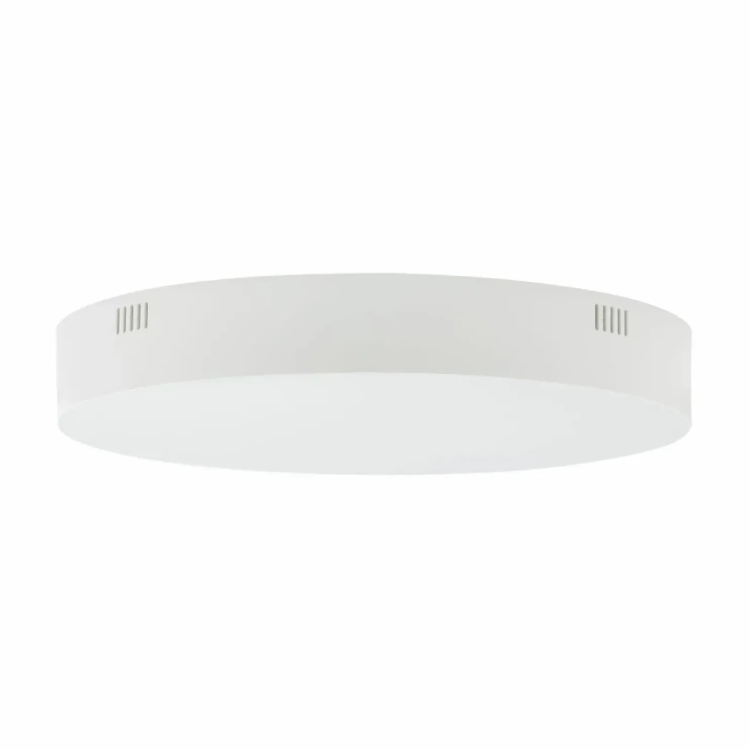 Biała, okrągła lampa sufitowa LED ⌀30cm 3000K 10405 LID ROUND LED*Sklep Kaja Outlet
