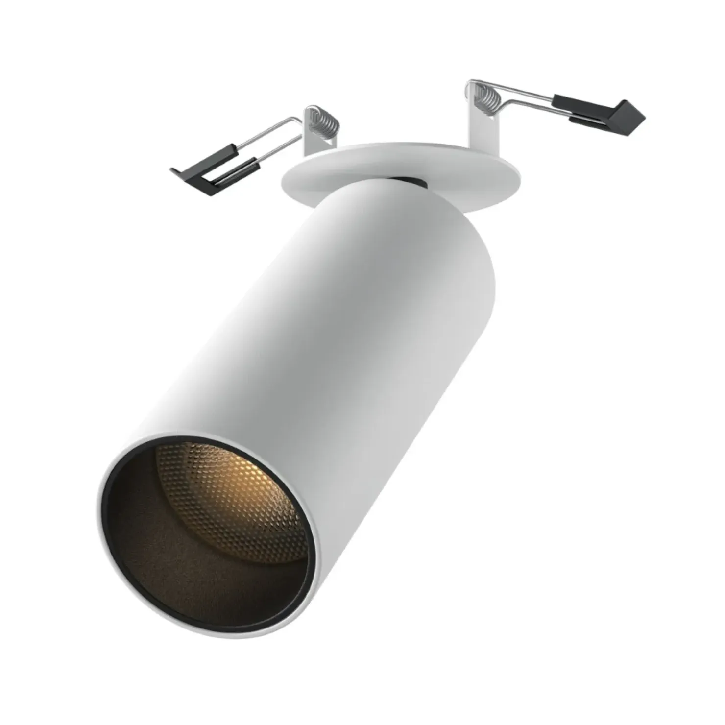Biała oprawa podtynkowa, ruchoma C053CL-L12W3K-W-W z serii FOCUS LED*Sklep Kaja Clearance
