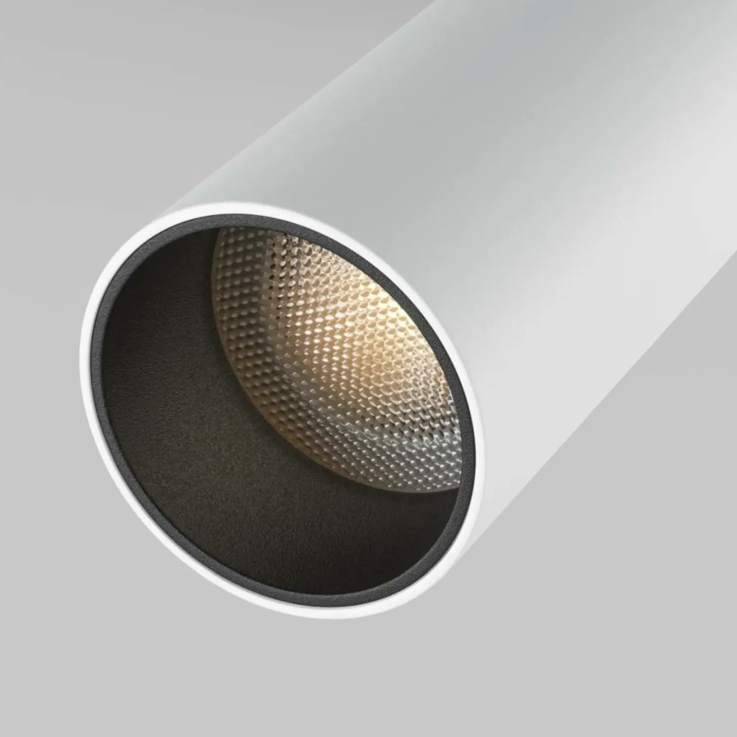 Biała oprawa podtynkowa, ruchoma C053CL-L12W3K-W-W z serii FOCUS LED*Sklep Kaja Clearance