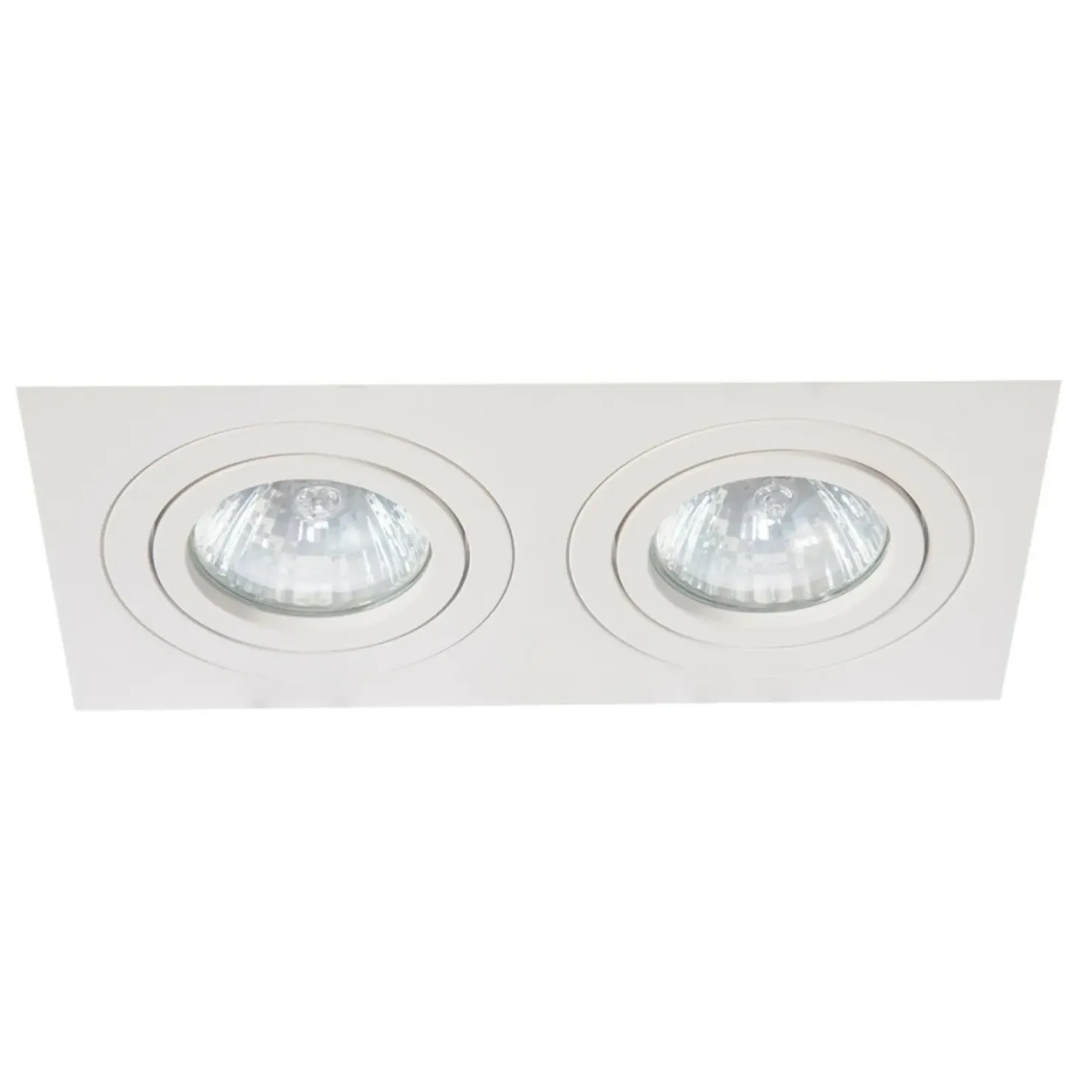 Biała oprawa podtynkowa z oczkami LP-2780/2RS WH METIS | Kaja*Sklep Kaja Sale