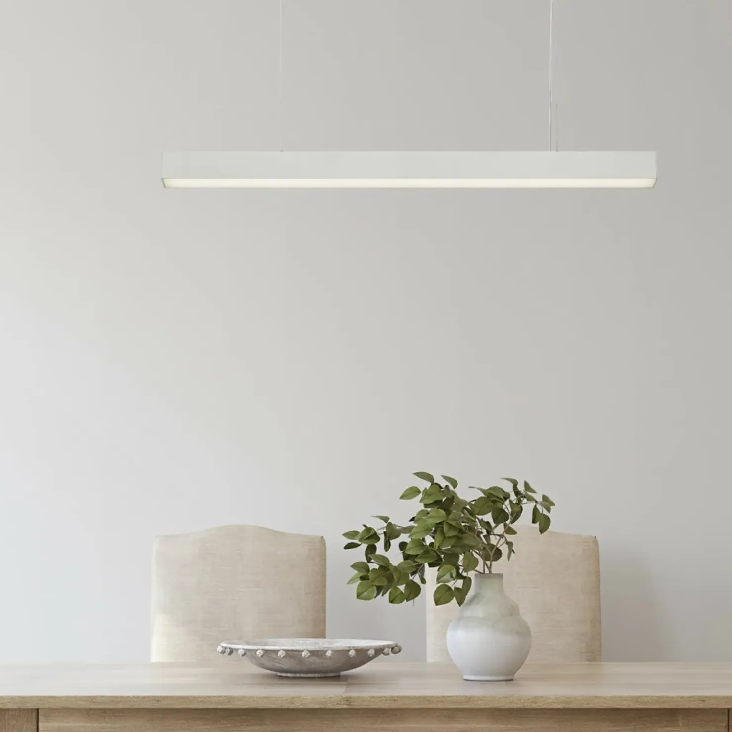 Best Sale Sklep Kaja Biała, pozioma listwa LED 120cm LP-1401/1P L WH SMART LUCI L | Kaja