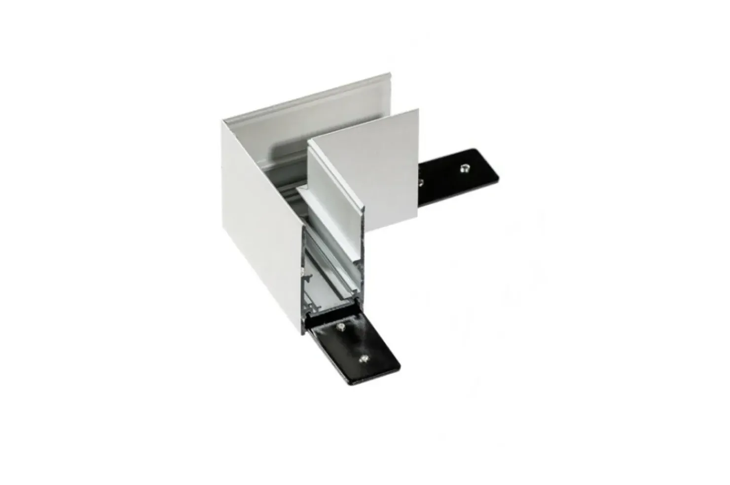 Biała, rogowa złączka L do szyny AZ5159 BETA MAGNETIC57 230V | Kaja*Sklep Kaja Clearance