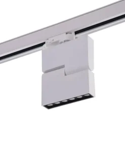 Biała ruchoma głowica LED do szynoprzewodu AZ3490 LEON | Kaja*Sklep Kaja Discount