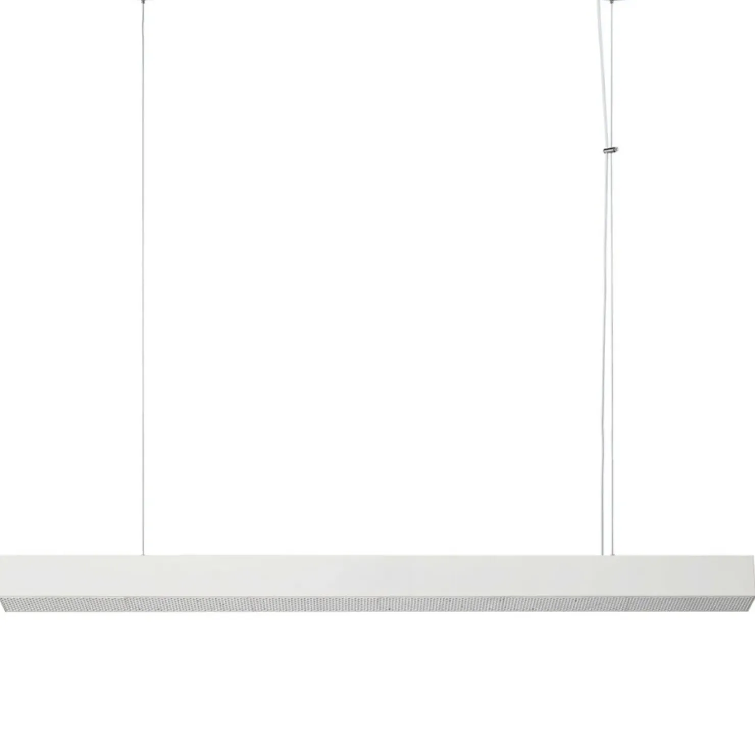 Fashion Sklep Kaja Biała, szeroka lampa LED 120cm LP-1201/1P L WH SMART MIRA L | Kaja