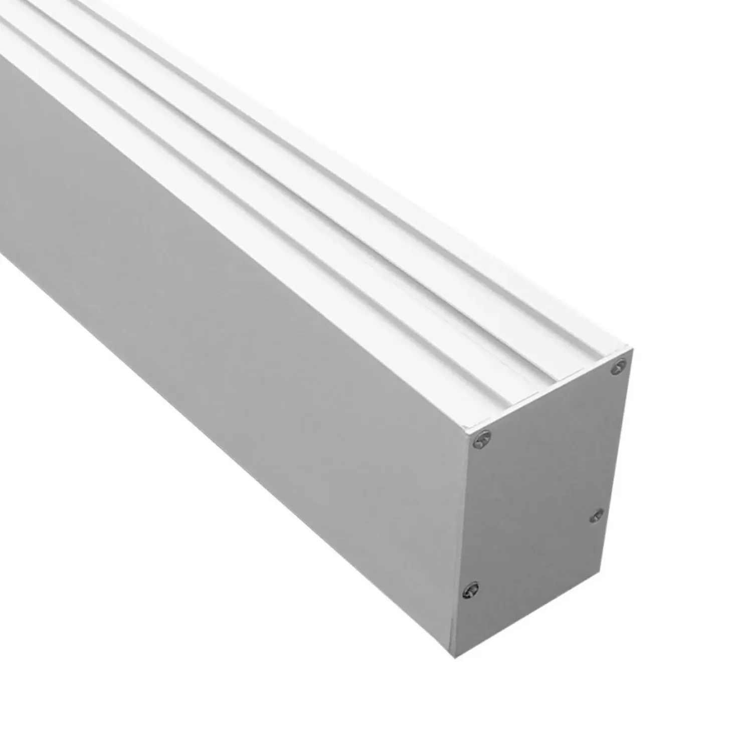 Fashion Sklep Kaja Biała, szeroka lampa LED 120cm LP-1201/1P L WH SMART MIRA L | Kaja