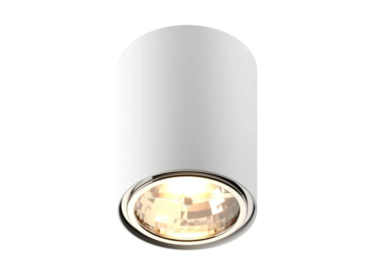 Biała tuba, reflektor do nowoczesnej kuchni 50631 BOX | Kaja*Sklep Kaja Outlet