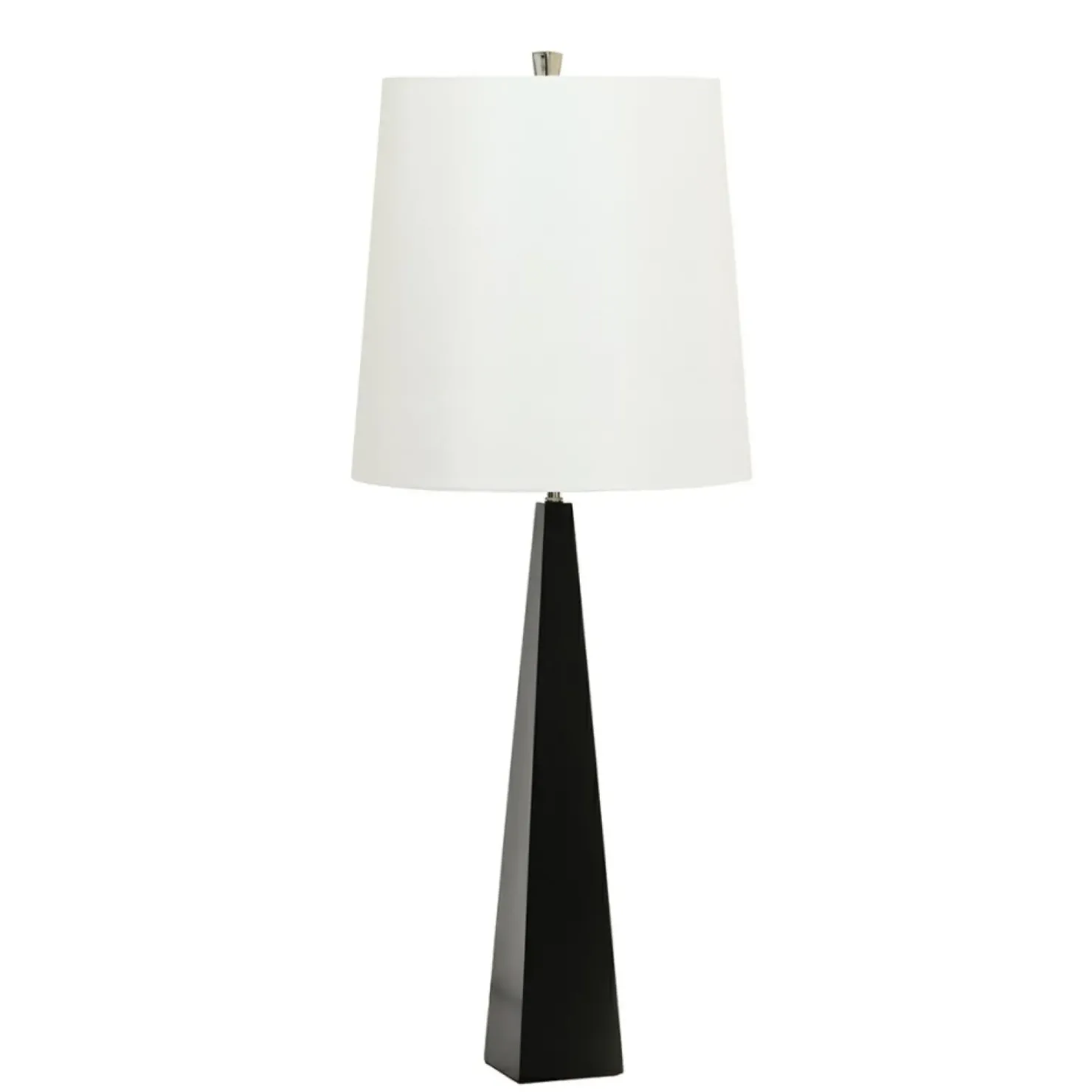 Biało-czarna lampa stołowa do salonu ASCENT-TL-BLK-W z serii ASCENT*Sklep Kaja New