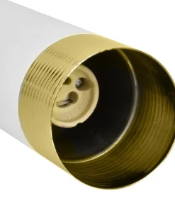 Best Sale Sklep Kaja Biało-złota lampa wisząca nad stół w jadalni MLP6236 z serii DANI | Kaja Oświetl
