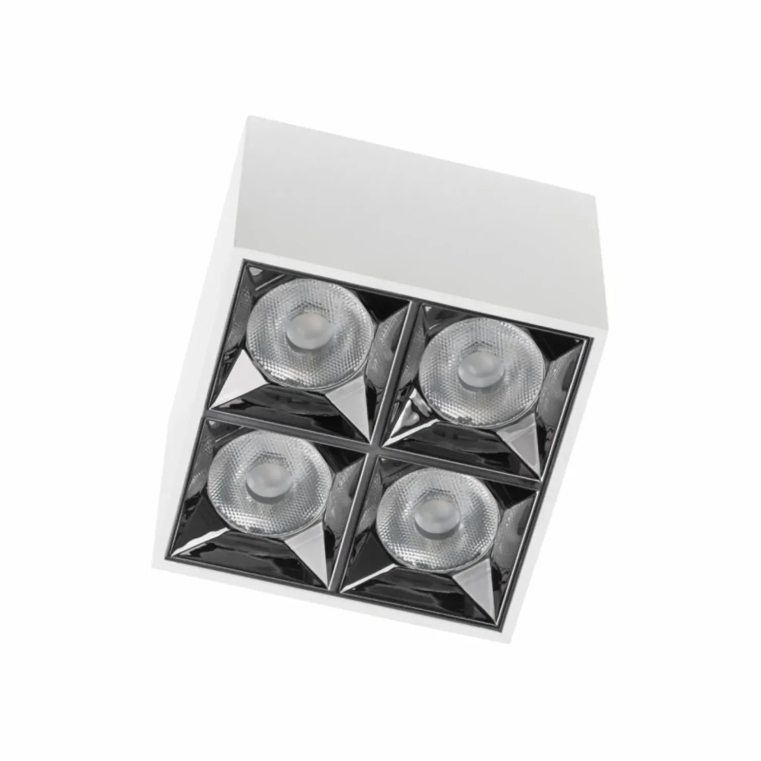 , kwadratowy spot natynkowy 8,2cm 36° 4000K 10051 MIDI LED | Kaja*Sklep Kaja Best