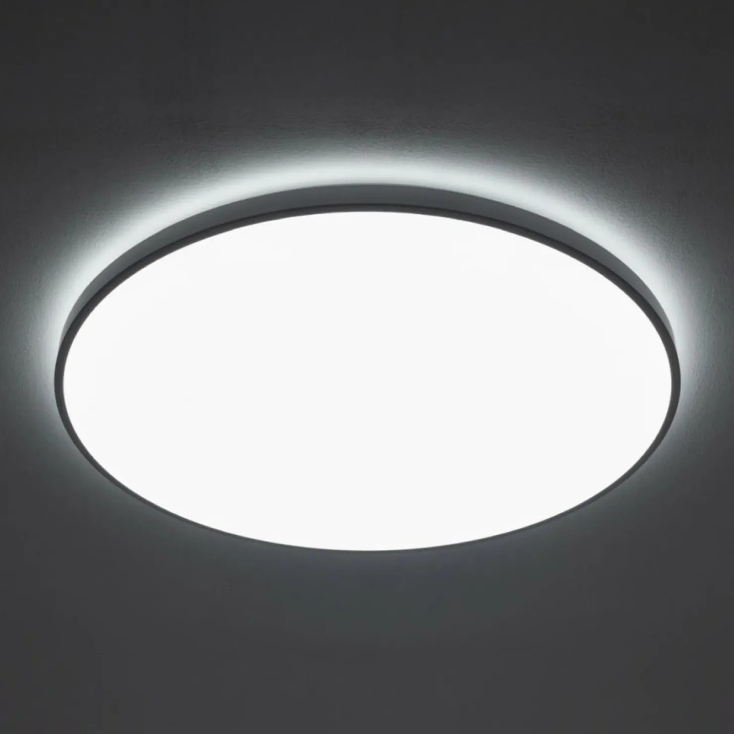 Biały, okrągły plafon LED IP44 ⌀64,2cm 4000K 10982 AGNES LED | Kaja*Sklep Kaja Shop
