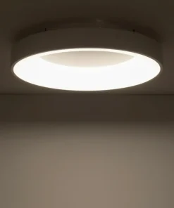Biały plafon LED do sypialni ⌀48cm 3000K 11201 NIKKI LED | Kaja*Sklep Kaja Cheap
