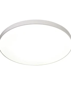 Biały plafon z ciepłym światłem LED ⌀40 PLF-53472-3K-WH ATEIA | Kaja*Sklep Kaja Best Sale