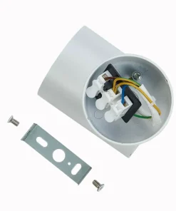 Online Sklep Kaja Biały reflektor sufitowo-ścienny LP-731/1W WH SNOW | Kaja Oświetlenie