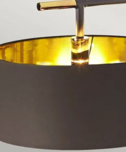 Brązowa lampa połogowa do salonu BALANCE-FL-BRPB z serii BALANCE*Sklep Kaja Cheap
