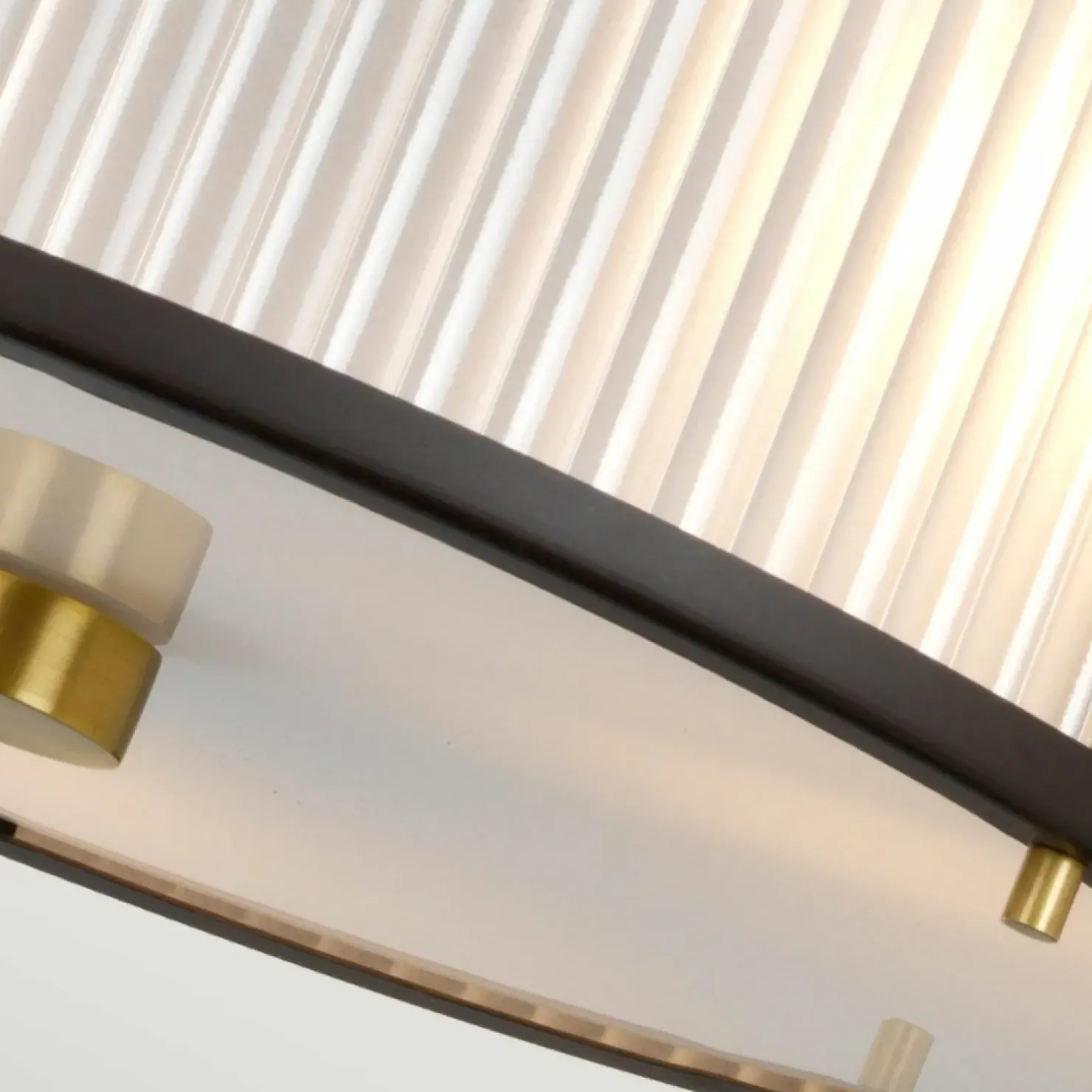 Hot Sklep Kaja Brązowa lampa wisząca, z abażurem DL-CORONA-3P-BAB z serii CORONA
