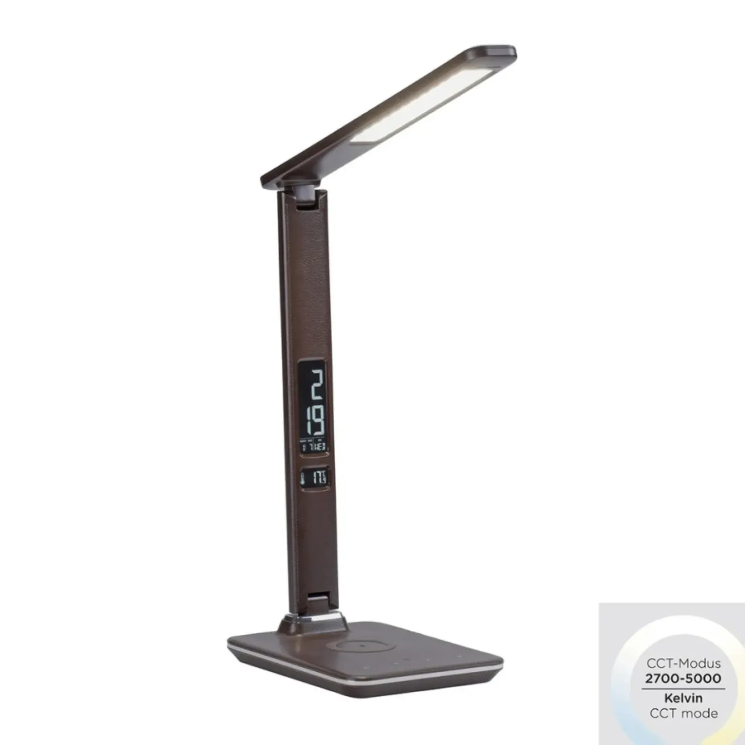 Brązowa lampka LED z regulacją światła 4595-23 z serii ADRIANO | Kaja*Sklep Kaja Cheap