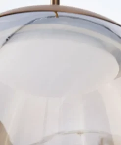 Flash Sale Sklep Kaja Brązowa wisząca lampa LED z kloszem AZ3342 HELENA | Kaja Oświetlenie