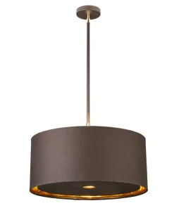 Hot Sklep Kaja Brązowo-złota lampa wisząca BALANCE-P-BRPB z serii BALANCE