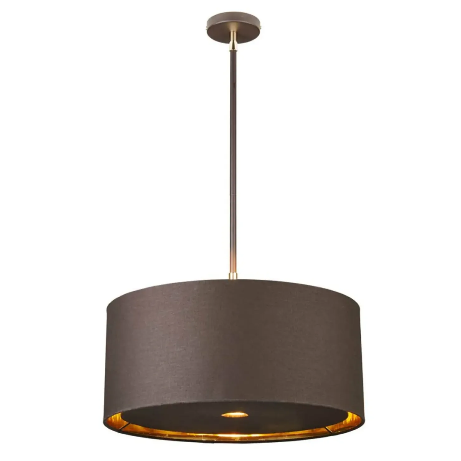 Hot Sklep Kaja Brązowo-złota lampa wisząca BALANCE-P-BRPB z serii BALANCE