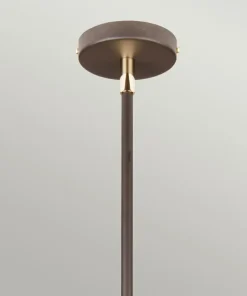 Hot Sklep Kaja Brązowo-złota lampa wisząca BALANCE-P-BRPB z serii BALANCE