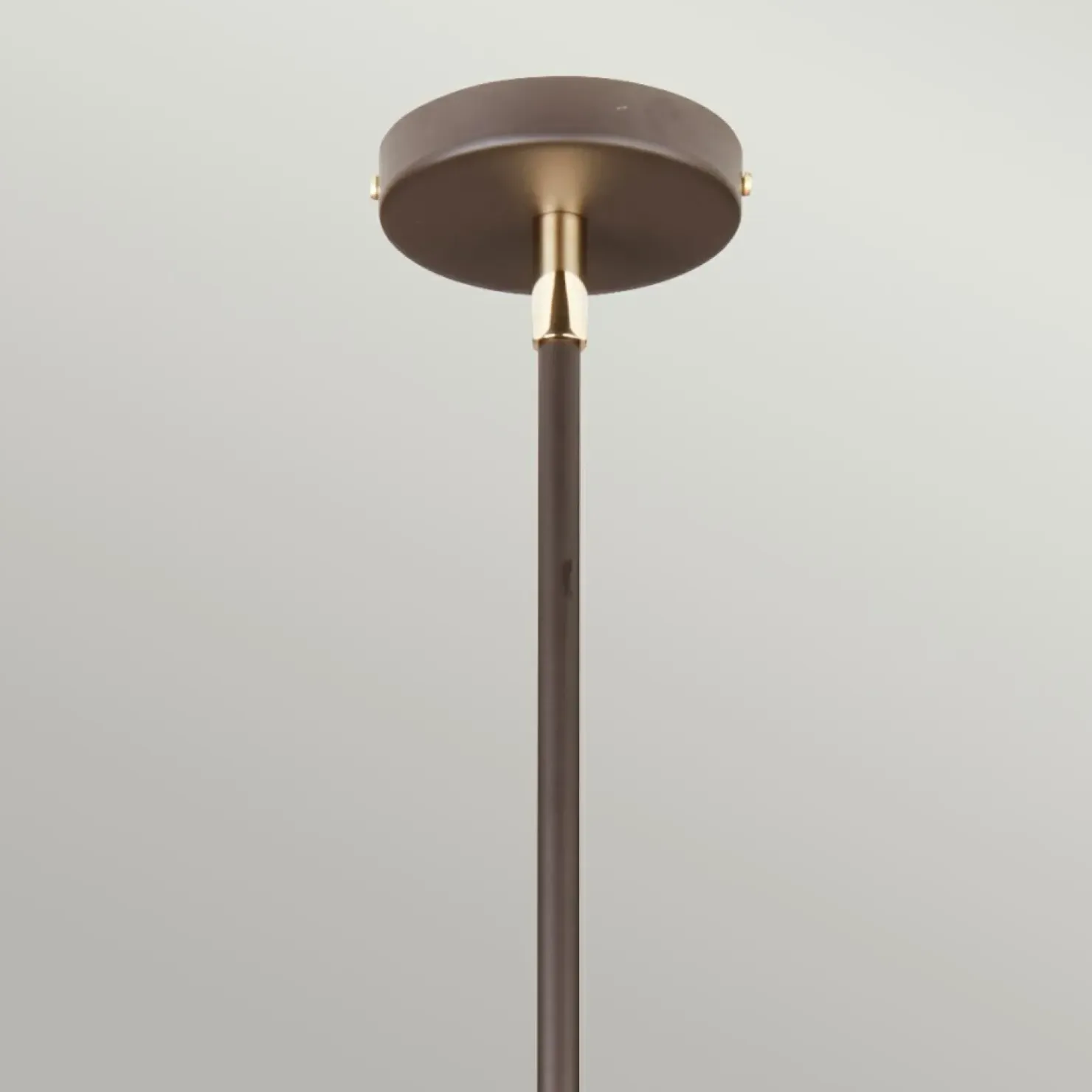Hot Sklep Kaja Brązowo-złota lampa wisząca BALANCE-P-BRPB z serii BALANCE