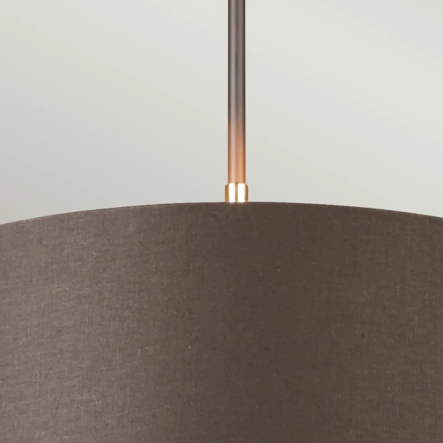 Hot Sklep Kaja Brązowo-złota lampa wisząca BALANCE-P-BRPB z serii BALANCE