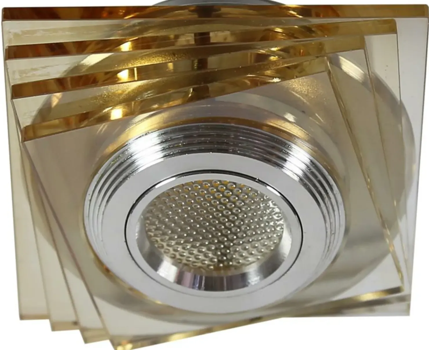 Bursztynowa lampa podtynkowa, oczko ledowe 2228747 | Kaja Oświetlenie*Sklep Kaja Hot