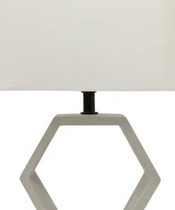 Ceramiczna, geometryczna lampka stołowa 41-68545 VIDAL | Kaja*Sklep Kaja Cheap