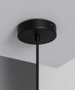 Store Sklep Kaja Ceramiczna kopuła wisząca do stylowej kuchni ABR-CIRI-E27 z serii CI szary