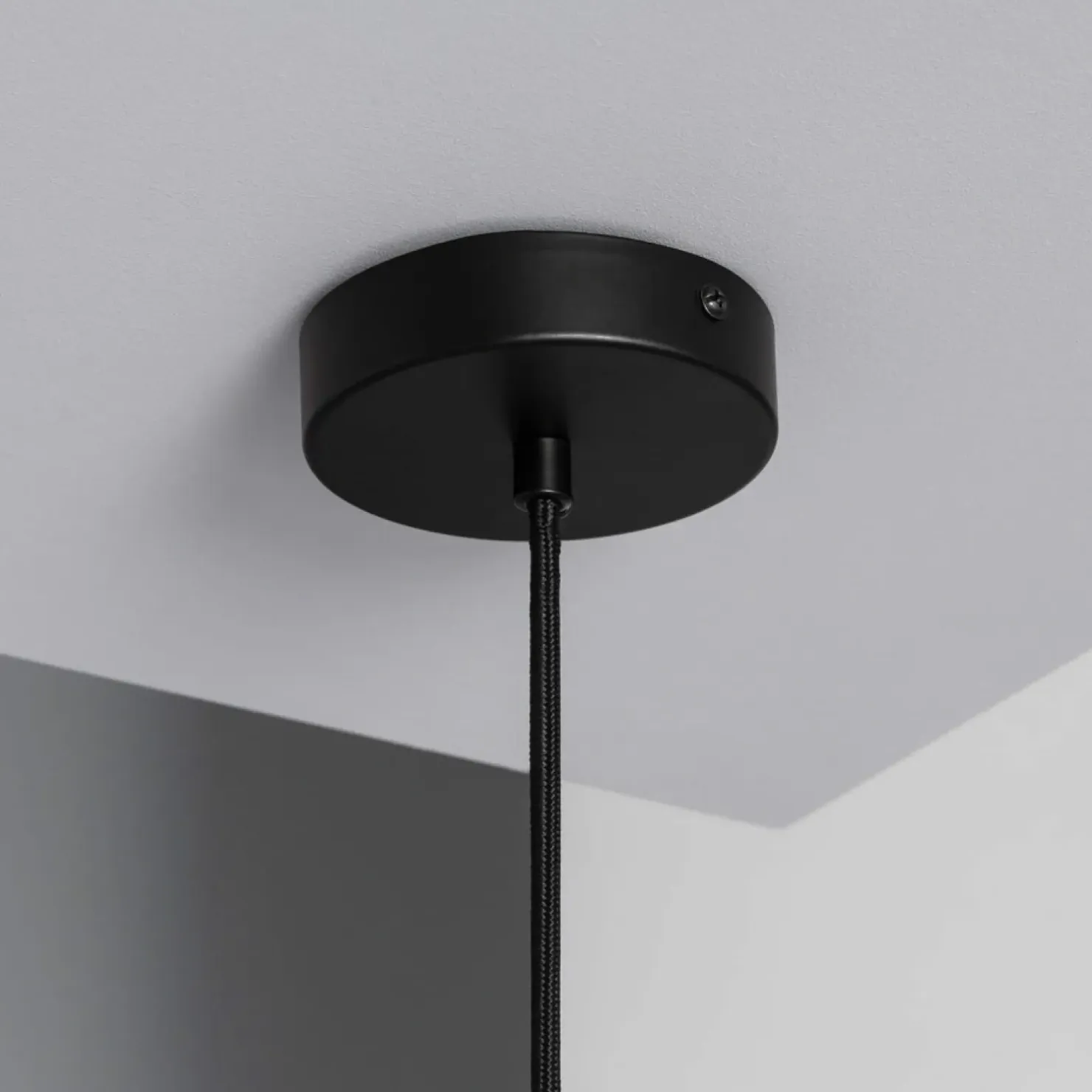 Store Sklep Kaja Ceramiczna kopuła wisząca do stylowej kuchni ABR-CIRI-E27 z serii CI szary