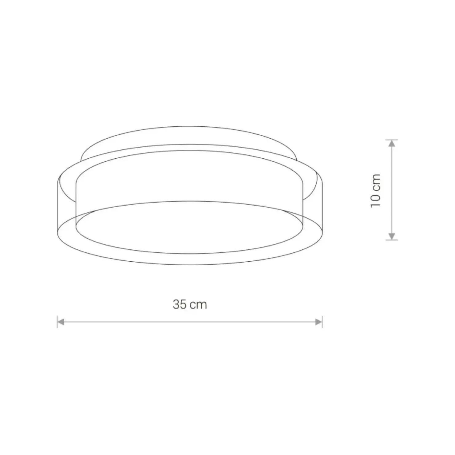 owana lampa sufitowa, LED o mocy 17W 8174 | Kaja Oświetlenie*Sklep Kaja Store