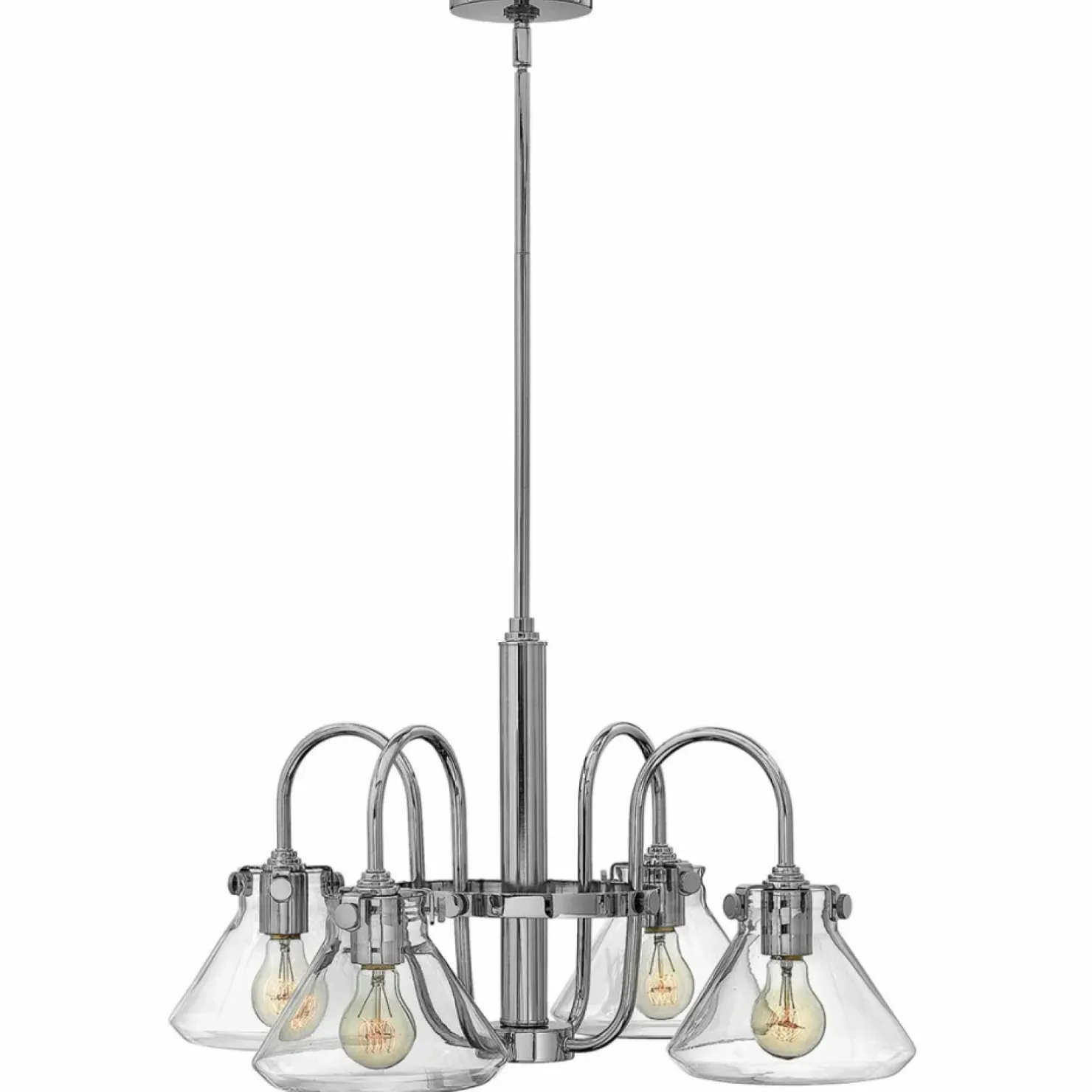 Shop Sklep Kaja owana lampa wisząca HK-CONGRESS4-A-CM z serii CONGRESS chrom