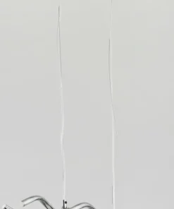 Best Sklep Kaja Chromowana lampa wisząca na 3 szklane klosze AL 17133 | Kaja