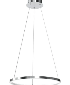 Cheap Sklep Kaja Chromowana lampa wisząca, regulacja wysokości ML7940 z serii ROTONDA | Kaja Oświ