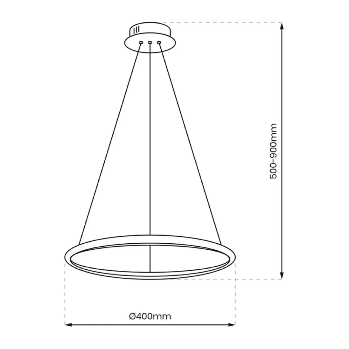 Cheap Sklep Kaja Chromowana lampa wisząca, regulacja wysokości ML7940 z serii ROTONDA | Kaja Oświ