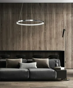 Cheap Sklep Kaja Chromowana lampa wisząca, regulacja wysokości ML7940 z serii ROTONDA | Kaja Oświ