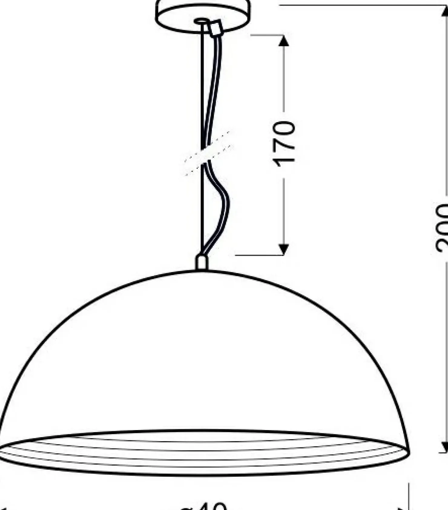 owana lampa wisząca z kloszem 40cm 31-26378 DORADA | Kaja*Sklep Kaja Discount