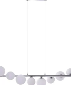 Sale Sklep Kaja Chromowana lampa wisząca z kloszami AZ2100 SYBILLA | Kaja Oświetlenie