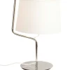 Chromowana lampka nocna z abażurem MX T0030 CHICAGO | Kaja Oświetlenie*Sklep Kaja Cheap